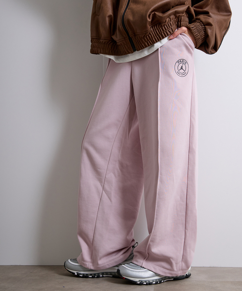 JORDAN BRAND(ジョーダンブランド)の「【NIKE / ナイキ】W J PSG FLC PANT HV0142- 627/060(スウェットパンツ・メンズ・ブラック/ピンク・MEDIUM/LARGE)」の10枚目の写真