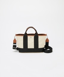 【Breath TOPKAPI sis】【WEB限定】 ナイロン ミニ トートバッグ ショルダー付き 軽量 / SCOTCH GRAIN スコッチグレイン