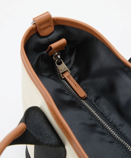 Breath TOPKAPI(ブレストプカピ)の「【Breath TOPKAPI sis】【WEB限定】 ナイロン ミニ トートバッグ ショルダー付き 軽量 / SCOTCH GRAIN スコッチグレイン(トートバッグ・レディース・クリーム/グレイッシュベージュ/ブラック・FREE)」の12枚目の写真