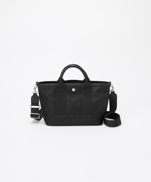 Breath TOPKAPI(ブレストプカピ)の「【Breath TOPKAPI sis】【WEB限定】 ナイロン ミニ トートバッグ ショルダー付き 軽量 / SCOTCH GRAIN スコッチグレイン(トートバッグ・レディース・クリーム/グレイッシュベージュ/ブラック・FREE)」の22枚目の写真