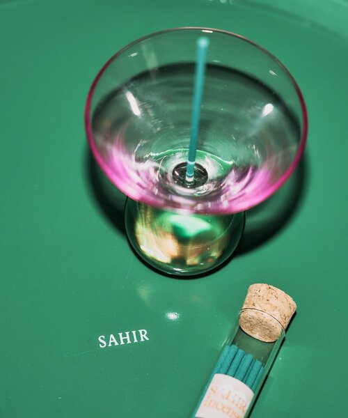 SAHIR(サヒール)の「【SAHIR サヒール】 Incense holder ○△(インテリア雑貨・レディース・グリーン/ブルー・0)」の4枚目の写真