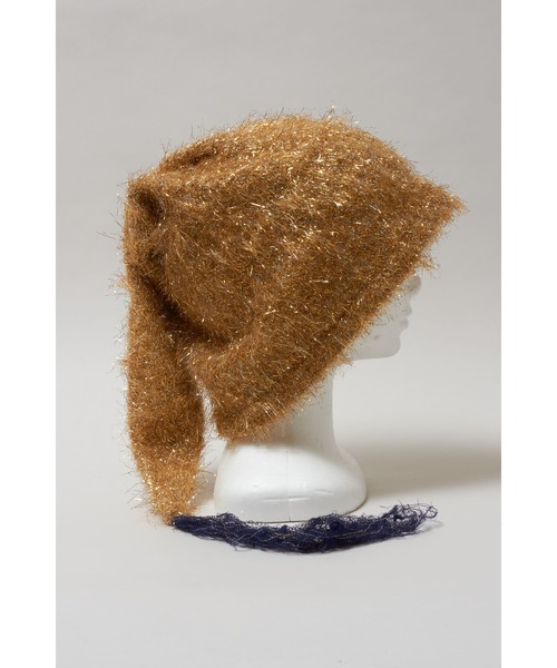 SHINYAKOZUKA(シンヤコヅカ)の「SLEEPING HAT(ニットキャップ/ビーニー・メンズ・ゴールド・ONE SIZE)」の2枚目の写真