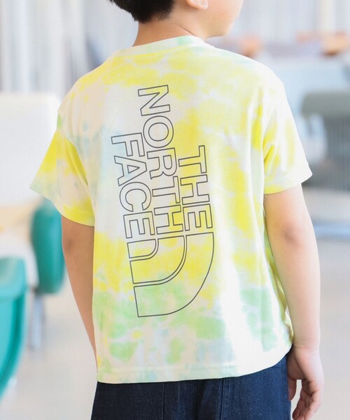 こども ビームス（コドモビームス）の「THE NORTH FACE / キッズ ショートスリーブ ノベルティ ビッグルート Tシャツ 2026SS（130～160cm）ノースフェイス タイダイ 通園 通学 カジュアル ユニセックス 男女兼用（Tシャツ/カットソー・キッズ・パープル系その他2/イエロー系その他2/グレー・130/160/150/140）」の5枚目の写真