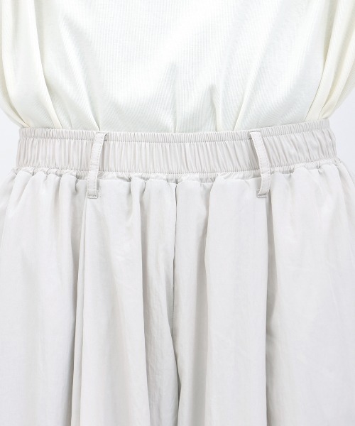 チチカカ(チチカカ)の「ウ゛ィンテージナイロンギャザーパンツ(その他パンツ・レディース・グレー/カーキ/ブラック・FREE)」の12枚目の写真