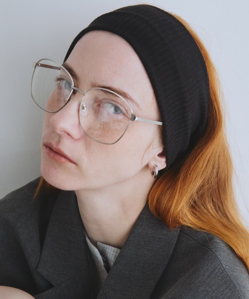 Auntie Rosa Holiday（アンティローザホリデー）の「リブワイドヘアターバン（ヘアバンド・レディース・グレー/ブラック/キャメル・FREE）」の9枚目の写真