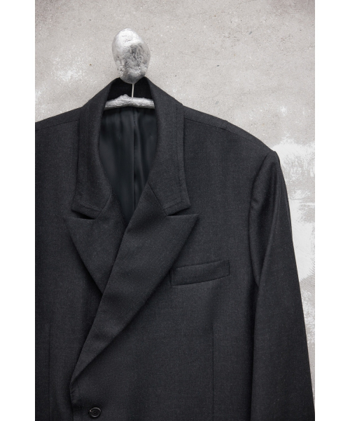 YOUTH（ユース）の「Oversized Double Breasted Jacket - Charcoal Grey（テーラードジャケット・レディース・その他・MEDIUM/SMALL）」の4枚目の写真