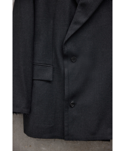 YOUTH（ユース）の「Oversized Double Breasted Jacket - Charcoal Grey（テーラードジャケット・レディース・その他・MEDIUM/SMALL）」の5枚目の写真
