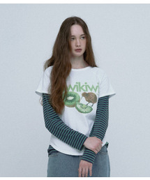 chancechance（チャンスチャンス）の「KIWIKIWI RAGLAN T-SHIRT（Tシャツ/カットソー）」