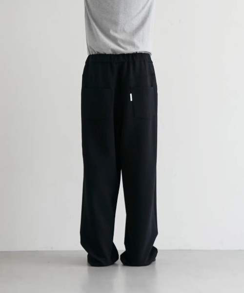 NEONSIGN（ネオンサイン）の「【EXCLUSIVE】NEONSIGN Wide tech slacks（スラックス・メンズ・ブラック・46/44）」の4枚目の写真