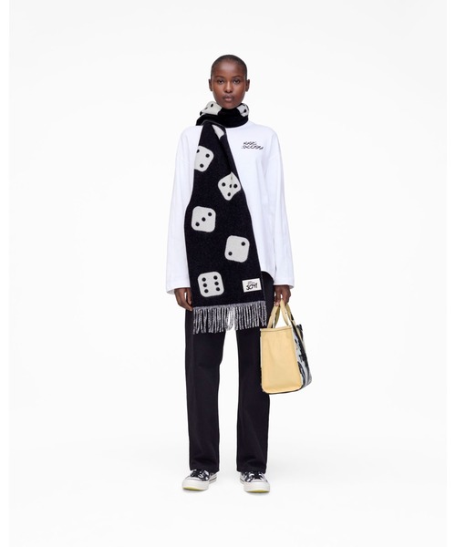 セール】DICE WOOL SCARF/デリック・アダムス x マーク ジェイコブス