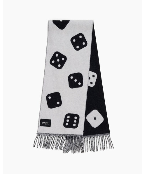 セール】DICE WOOL SCARF/デリック・アダムス x マーク ジェイコブス