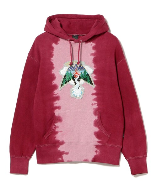 TOKYO CULTUART by BEAMS(トウキョウカルチャートバイビームス)の「Kads MIIDA(三井田一成) × 野坂稔和 / タイダイ Hoodie(パーカー・レディース・レッド/ブルー・MEDIUM/LARGE)」の13枚目の写真