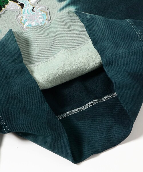 TOKYO CULTUART by BEAMS(トウキョウカルチャートバイビームス)の「Kads MIIDA(三井田一成) × 野坂稔和 / タイダイ Hoodie(パーカー・レディース・レッド/ブルー・MEDIUM/LARGE)」の6枚目の写真