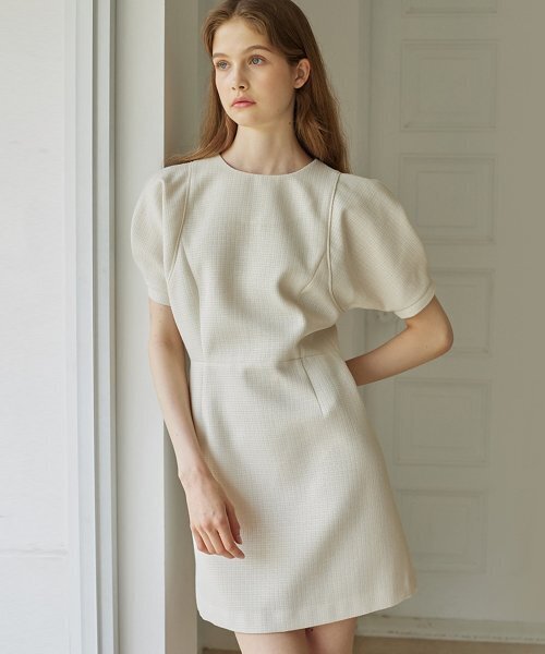 Tweed Line Dress 2 Color【公式通販】