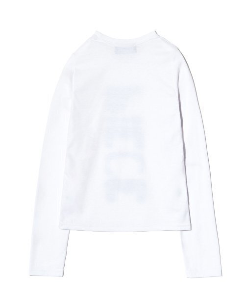 PIECEMAKER(ピースメーカー)の「CONTRAST LIGHT LS (WHITE)(Tシャツ/カットソー・レディース・その他・FREE)」の4枚目の写真