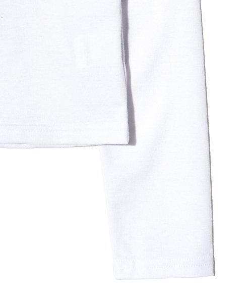 PIECEMAKER(ピースメーカー)の「CONTRAST LIGHT LS (WHITE)(Tシャツ/カットソー・レディース・その他・FREE)」の6枚目の写真