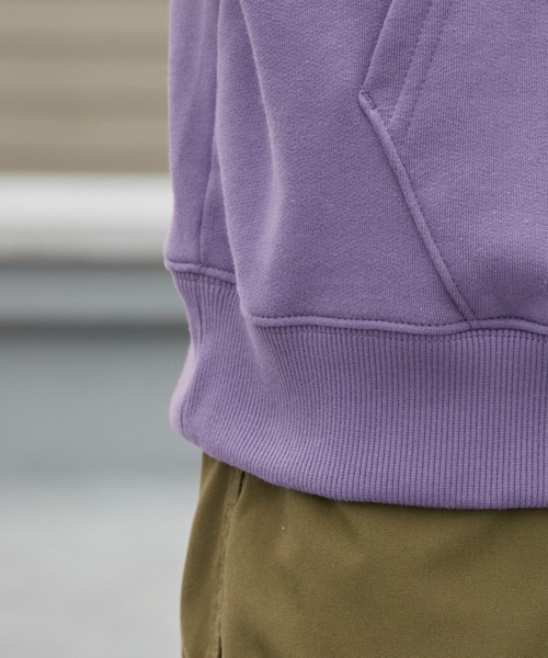 PLEASURES（プレジャー）の「PLEASURES/プレジャーズ SCRAWL HOODIE ヘビーウェイト プルオーバーパーカー 2026年春夏（パーカー・メンズ・パープル・XL/M/L）」の8枚目の写真