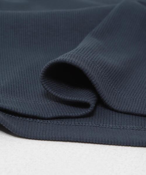 SENSE OF PLACE by URBAN RESEARCH(センスオブプレイスバイアーバンリサーチ)の「ラウンドネックリブTシャツ(Tシャツ/カットソー・レディース・チャコールグレー/ベージュ/ネイビー/ホワイト系その他・ONE)」の18枚目の写真