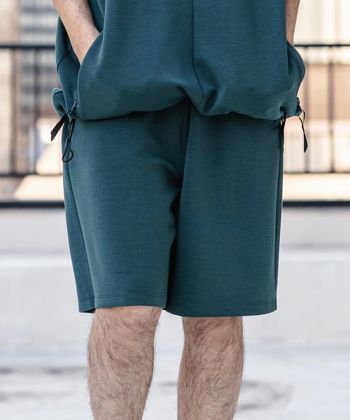 CAMBIO(カンビオ)の「mp14527-Lyocell Blend Lightweight Cardboard Knit Short Pants ショートパンツ(S65526cmb)(その他パンツ・メンズ・ブラック/ダークブルー/チャコール/キナリ・S/M/L)」の5枚目の写真