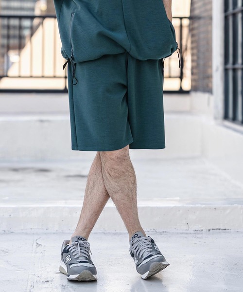 CAMBIO(カンビオ)の「mp14527-Lyocell Blend Lightweight Cardboard Knit Short Pants ショートパンツ(S65526cmb)(その他パンツ・メンズ・ブラック/ダークブルー/チャコール/キナリ・S/M/L)」の6枚目の写真