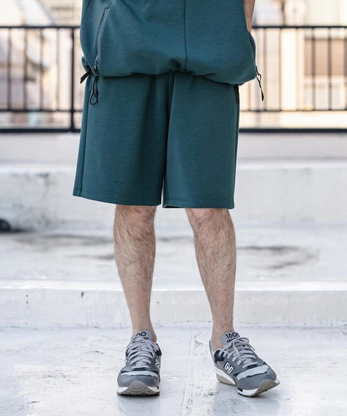 CAMBIO(カンビオ)の「mp14527-Lyocell Blend Lightweight Cardboard Knit Short Pants ショートパンツ(S65526cmb)(その他パンツ・メンズ・ブラック/ダークブルー/チャコール/キナリ・S/M/L)」の7枚目の写真
