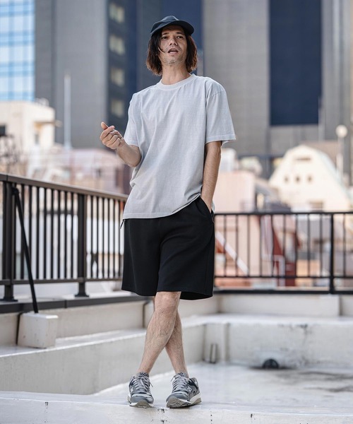 CAMBIO(カンビオ)の「mp14527-Lyocell Blend Lightweight Cardboard Knit Short Pants ショートパンツ(S65526cmb)(その他パンツ・メンズ・ブラック/ダークブルー/チャコール/キナリ・S/M/L)」の16枚目の写真