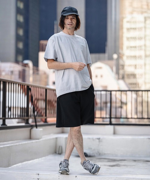 CAMBIO(カンビオ)の「mp14527-Lyocell Blend Lightweight Cardboard Knit Short Pants ショートパンツ(S65526cmb)(その他パンツ・メンズ・ブラック/ダークブルー/チャコール/キナリ・S/M/L)」の17枚目の写真