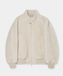 AFTERPRAY（アフタープレイ）の「リガズボアハリントンブルゾンアイボリー（MA-1）」