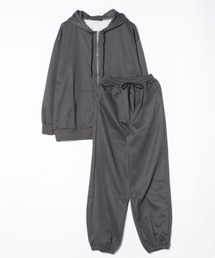 Bling Leads（ブリングリーズ）の「【Bls】【Bling Leads】ZIPパーカーセットアップ（アンサンブル）」