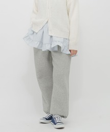 GLOBAL WORK | ダンボールスウェットタックパンツ/AND YUA ANY/636272(スウェットパンツ)