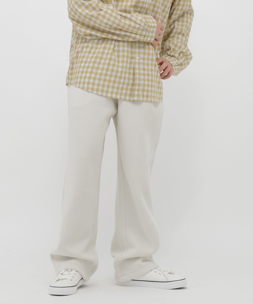 GLOBAL WORK（グローバルワーク）の「ダンボールスウェットタックパンツ/AND YUA ANY/636272（スウェットパンツ・キッズ・アイボリー/杢グレー・LARGE/MEDIUM/SMALL）」の6枚目の写真