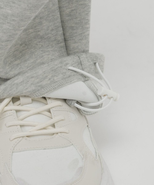 GLOBAL WORK（グローバルワーク）の「ダンボールスウェットタックパンツ/AND YUA ANY/636272（スウェットパンツ・キッズ・アイボリー/杢グレー・LARGE/MEDIUM/SMALL）」の19枚目の写真