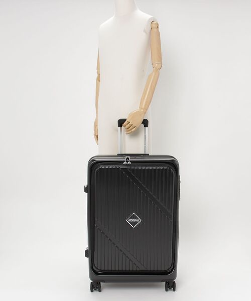AMERICAN TOURISTER（アメリカンツーリスター）の「アメリカンツーリスター VELOX スピナー68/25 エキスパンダー TSA HW ブラック（スーツケース/キャリーバッグ・メンズ・ブラック・M）」の14枚目の写真