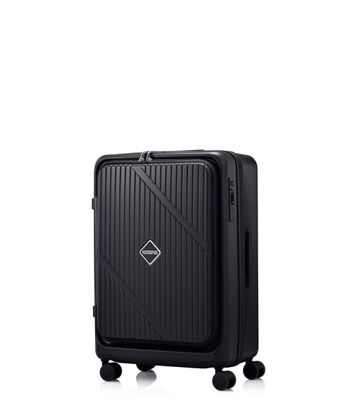 AMERICAN TOURISTER（アメリカンツーリスター）の「アメリカンツーリスター VELOX スピナー68/25 エキスパンダー TSA HW ブラック（スーツケース/キャリーバッグ・メンズ・ブラック・M）」の2枚目の写真