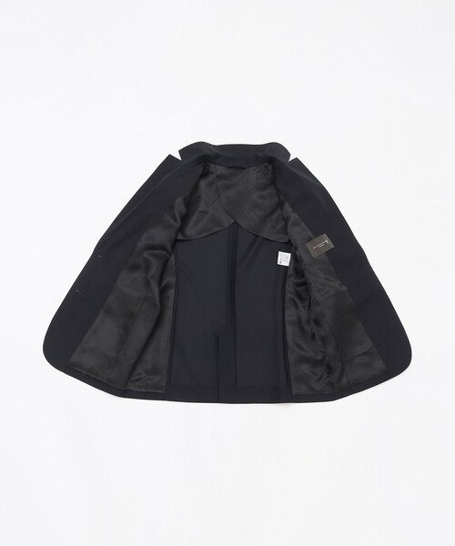 MACKINTOSH LONDON（マッキントッシュ ロンドン）の「ライトウールジャケット（テーラードジャケット・レディース・ベージュ/ネイビー・36/40/38）」の3枚目の写真