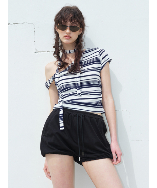ETMON(エトモン)の「Balloon Sweat Short Pants Black(その他パンツ・レディース・その他・FREE)」の5枚目の写真