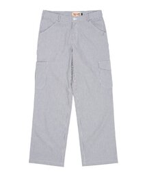 DAMP（ドントアスクマイプラン）の「ストライプカーゴパンツ_ネイビー（その他パンツ）」