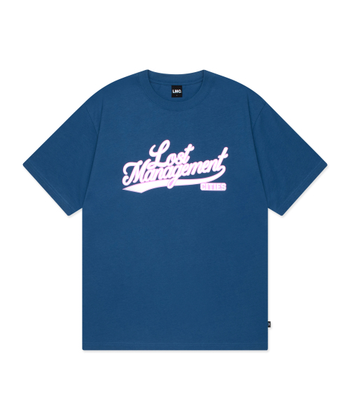 LMCの「BASEBALL SCRIPT TEE dark blue(Tシャツ/カットソー・レディース・その他・S/L/M/XL)」の1枚目の写真