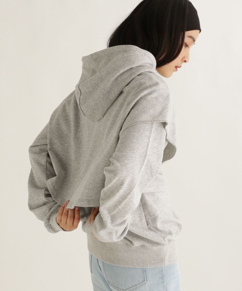 studio CLIP（スタディオクリップ）の「【daily CLIP】ビックフーディーSET（パーカー・レディース・レッド/グレー/ネイビー・FREE）」の6枚目の写真