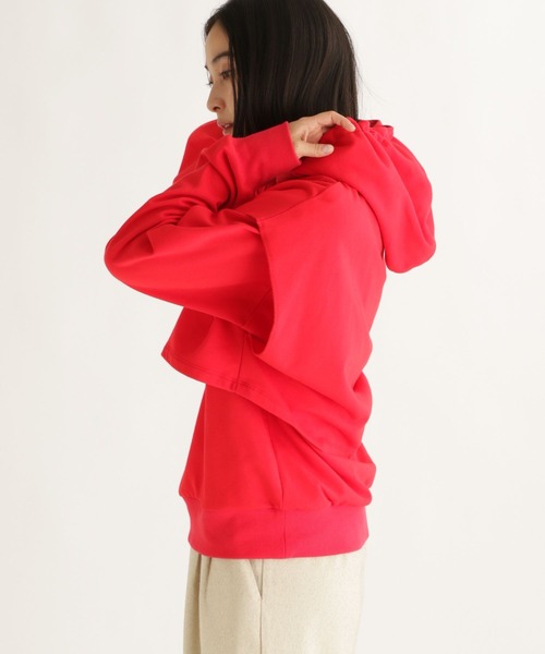 studio CLIP（スタディオクリップ）の「【daily CLIP】ビックフーディーSET（パーカー・レディース・レッド/グレー/ネイビー・FREE）」の16枚目の写真