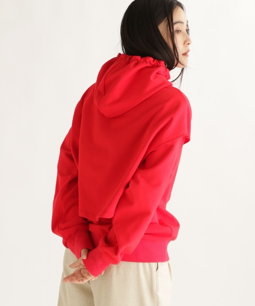 studio CLIP（スタディオクリップ）の「【daily CLIP】ビックフーディーSET（パーカー・レディース・レッド/グレー/ネイビー・FREE）」の18枚目の写真