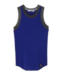 UN3D. | SHEER DOCKING KNIT TT / シアードッキングニットタンクトップ(タンクトップ)