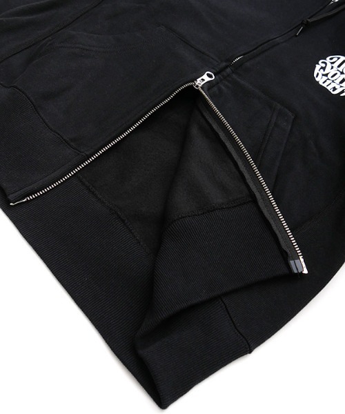 NEW YORK BURST(ニューヨークバースト)の「APPLE ZIP HOODIE(パーカー・メンズ・ブラック/ホワイト・S/M/L/XL)」の16枚目の写真