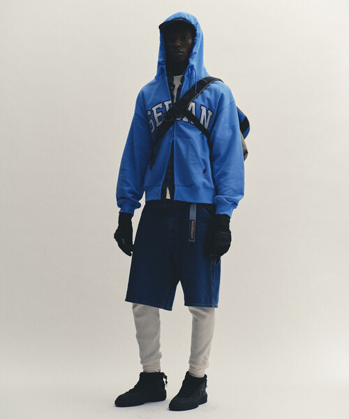 takachanセダンオールパーパス カレッジロゴフルジップフーディー L College Logo Full Zip Hoodie – SEDAN ALL-PURPOSE ONLINE STORE