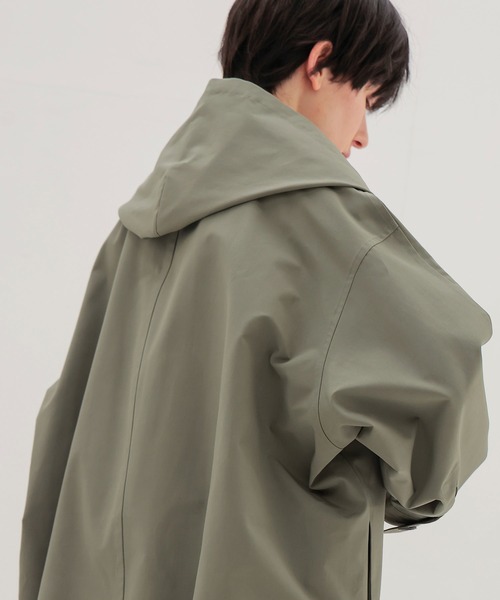 DRESSLAVE(ドレスレイブ)の「endalence / essencial hoodie midi coat(フーディーミディ丈コート)(その他アウター・レディース・ベージュ/カーキ・38)」の6枚目の写真