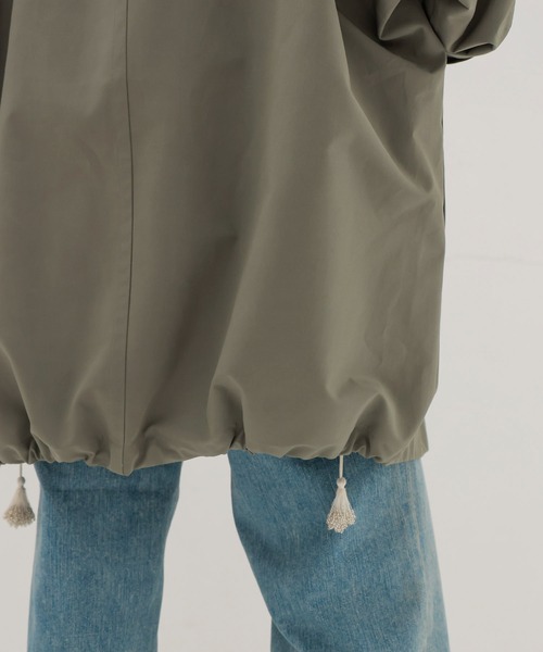 DRESSLAVE(ドレスレイブ)の「endalence / essencial hoodie midi coat(フーディーミディ丈コート)(その他アウター・レディース・ベージュ/カーキ・38)」の7枚目の写真