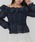 Uenui�i�E�j���C�j�́u�yCunii�zoff-shoulder check peplum top�i�V���c/�u���E�X�j�v�b�l�C�r�[