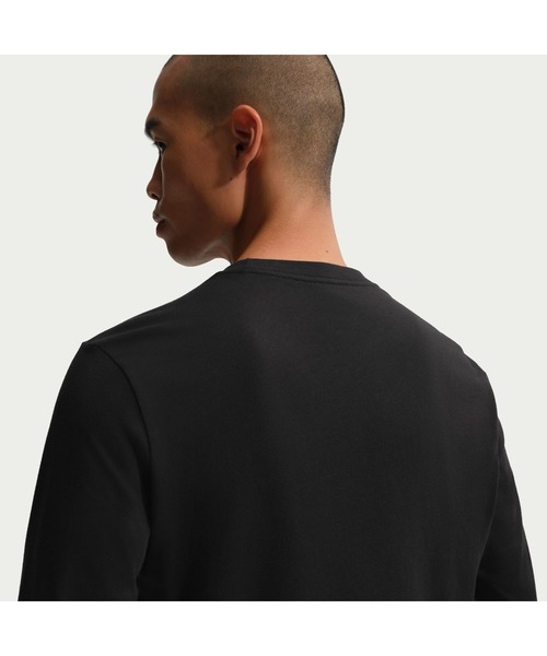 NIKE(ナイキ)の「NIKE/ナイキ NSW TEE LS SOLE RALLY PAT(Tシャツ/カットソー・メンズ・ブラック/ホワイト・S/M/L/XL)」の5枚目の写真