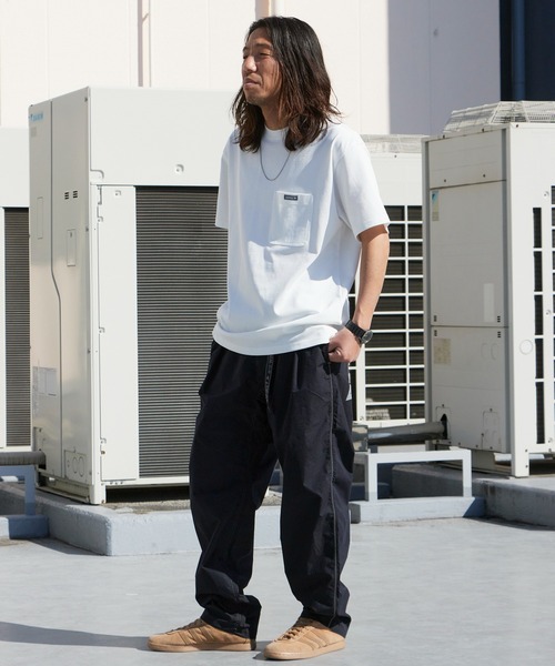 and wander(アンドワンダー)の「and wander/アンドワンダー×Gramicci/グラミチ C/N climbing pant コラボレーションロゴ クライミングパンツ 2026年春夏(その他パンツ・メンズ・カーキ/ブラック・L/XL/M)」の11枚目の写真