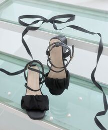 シアーギャザーサンダル